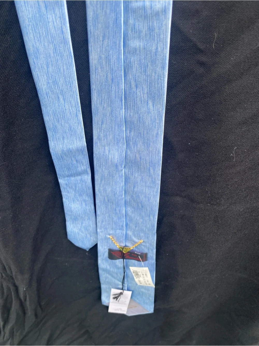 Vitalianno Pancaldi Light Blue Silk Tie